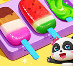 Joc cu înghețată Little Panda